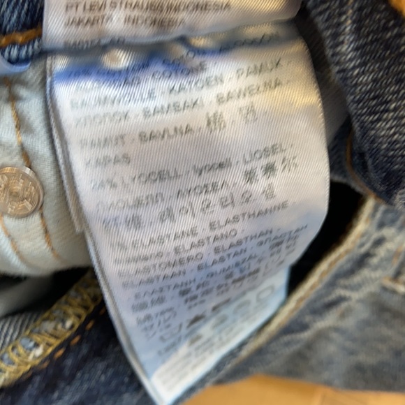 Levi’s Jeans Mens 30 x 30 stretch cropped Tapered leg Hi Ball Roll - Picture 6 of 10